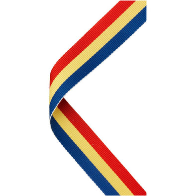 Medal Ribbon Red/Yellow/Blue