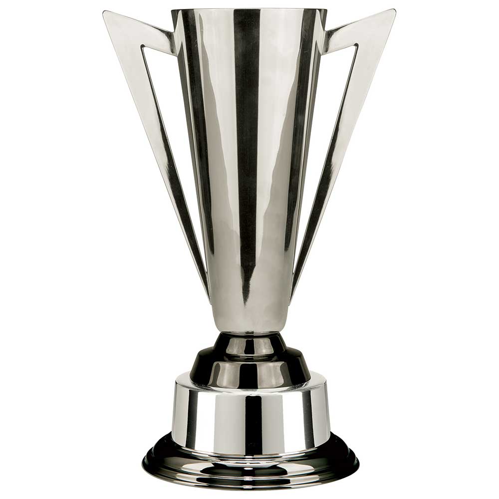 Camden Nickel Plated Trophy Cup (260mm Height)