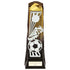 Shard Football Award - Fusion Gold & Carbon Black (230mm Height)