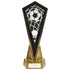 Inferno Football Statue Award - Carbon Black & Fusion Gold (270mm Height)