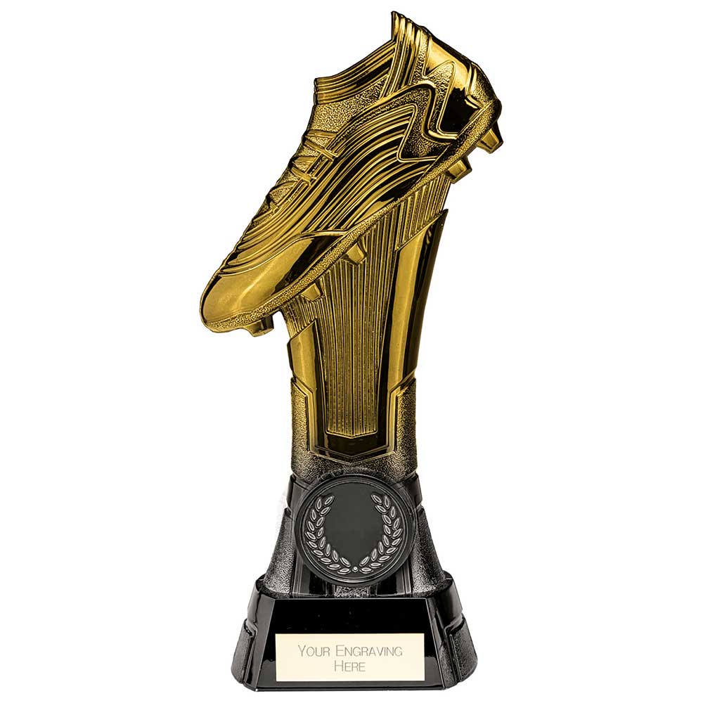 Rapid Strike Football Boot Heavyweight Trophy - Fusion Gold & Carbon Black