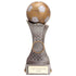 Quest Football Statue Award - Antique Gold & Silver