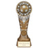 Ikon Football Tower Player of the Match Award - Antique Silver & Gold