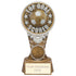 Ikon Football Tower Top Goal Scorer Award - Antique Silver & Gold