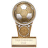 Ikon Tower Football Award - Antique Silver & Gold