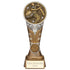 Ikon Tower Cricket Batsman Award - Antique Silver & Gold