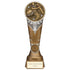 Ikon Tower Cricket Batsman Award - Antique Silver & Gold