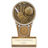 Ikon Tower Cricket Award Antique - Silver & Gold