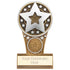 Ikon Tower Achievement Star Award - Antique Silver & Gold