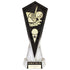 Inferno Golf Nearest The Pin Award - Carbon Black & Ice Platinum (270mm Height)