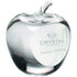 Engraved Clear Glass 'Apple' Paperweight With Presentation Case - 3.5in