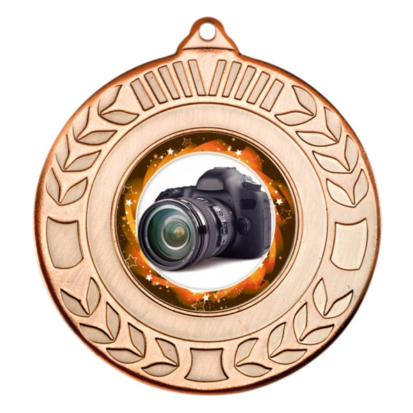 Photography Bronze Laurel 50mm Medal