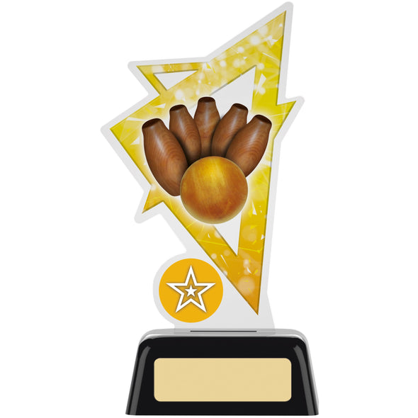 Skittles Acrylic Award 16cm