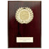 Victory Award Wreath Plaque - Cracked Cherry