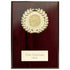 Victory Award Wreath Plaque - Cracked Cherry