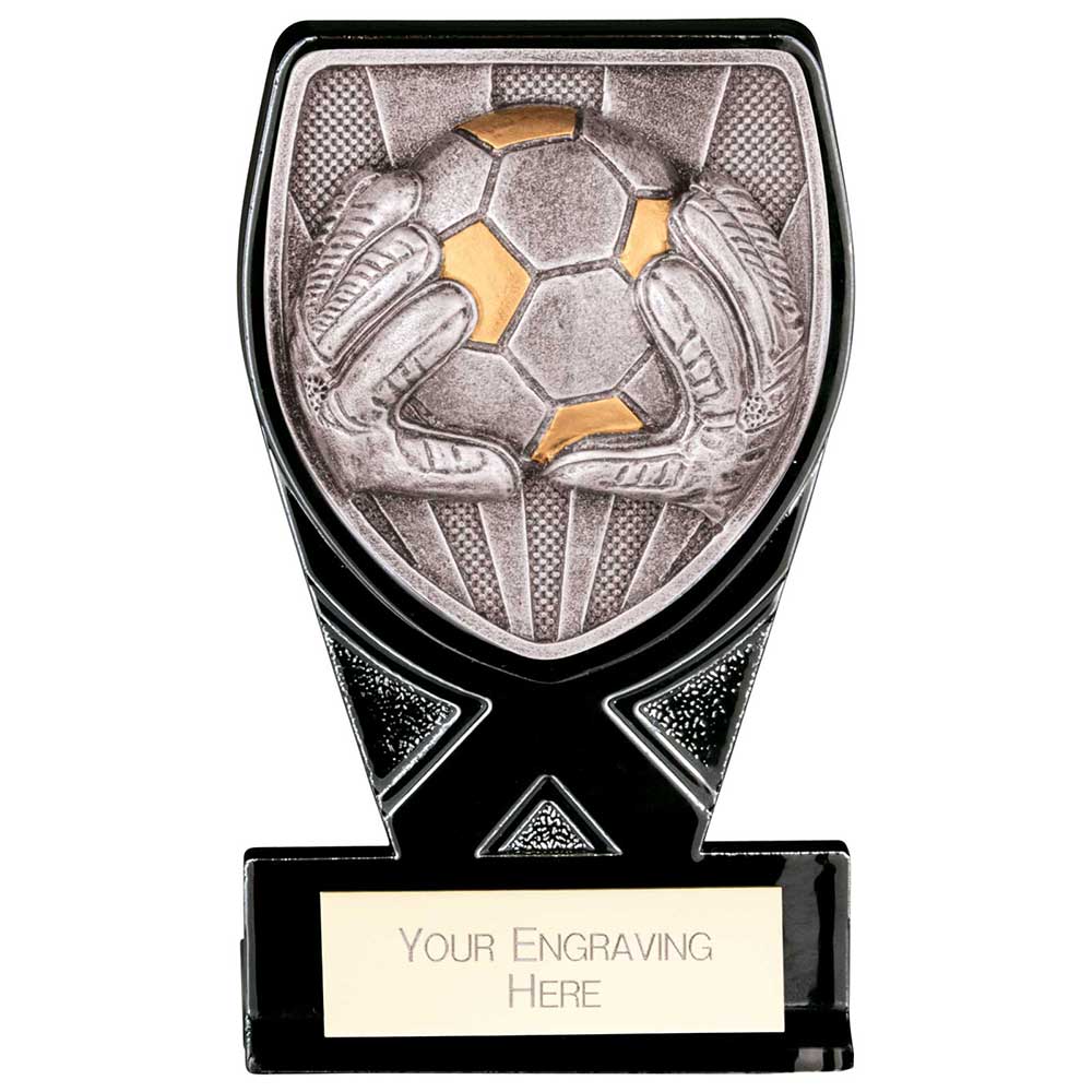 Black Cobra Football Goalkeeper Trophy