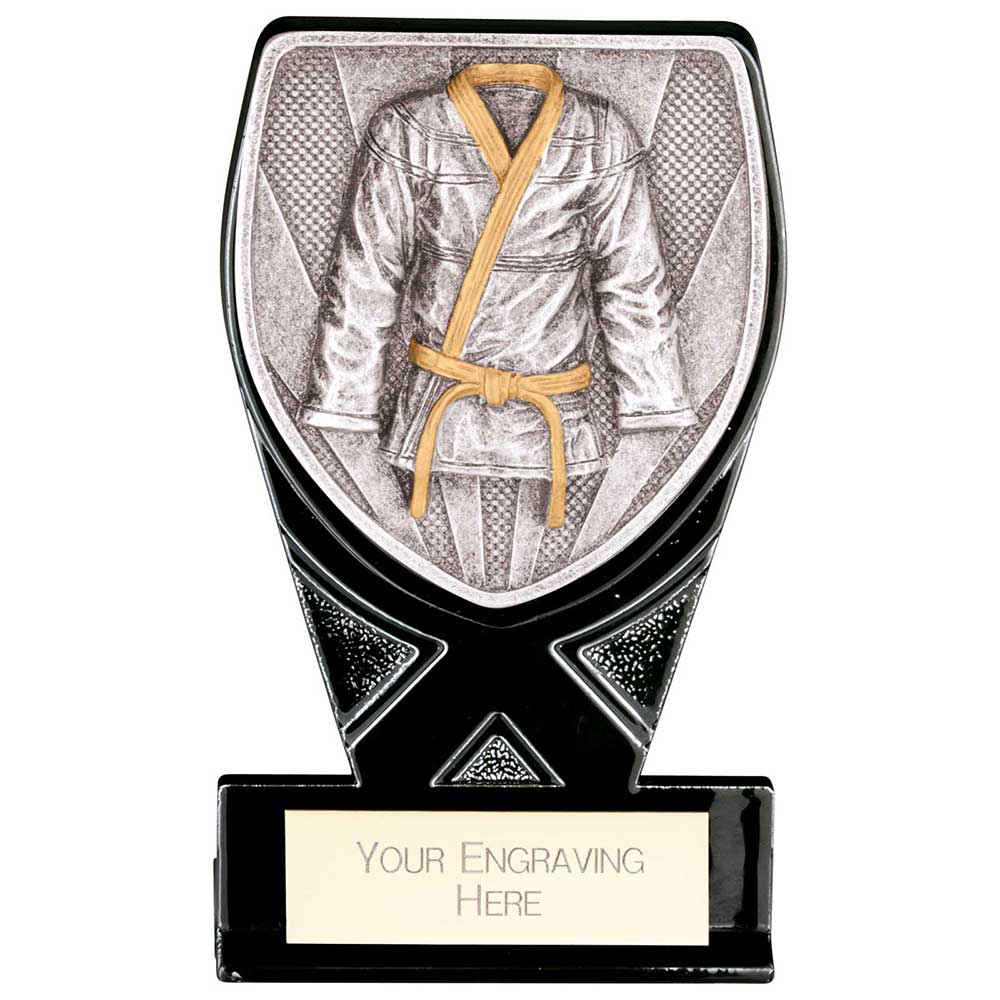 Black Cobra Heavyweight Gi Karate Trophy 110mm