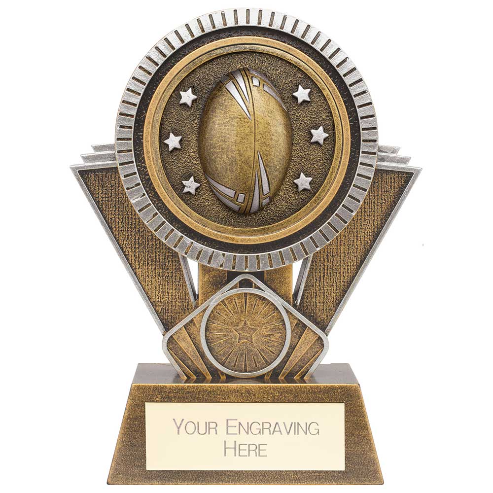 Apex Ikon Rugby Award - Gold & Silver