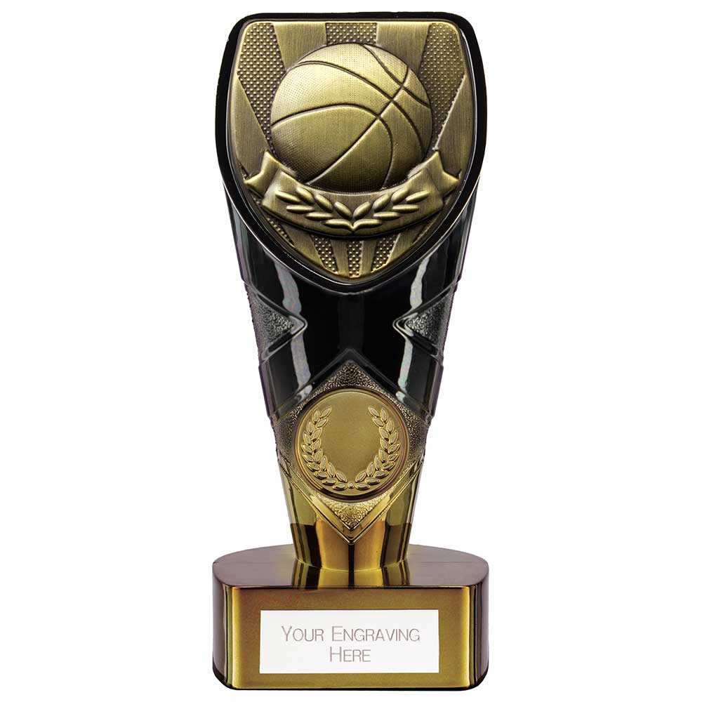 Fusion Cobra Basketball Award - Black & Gold