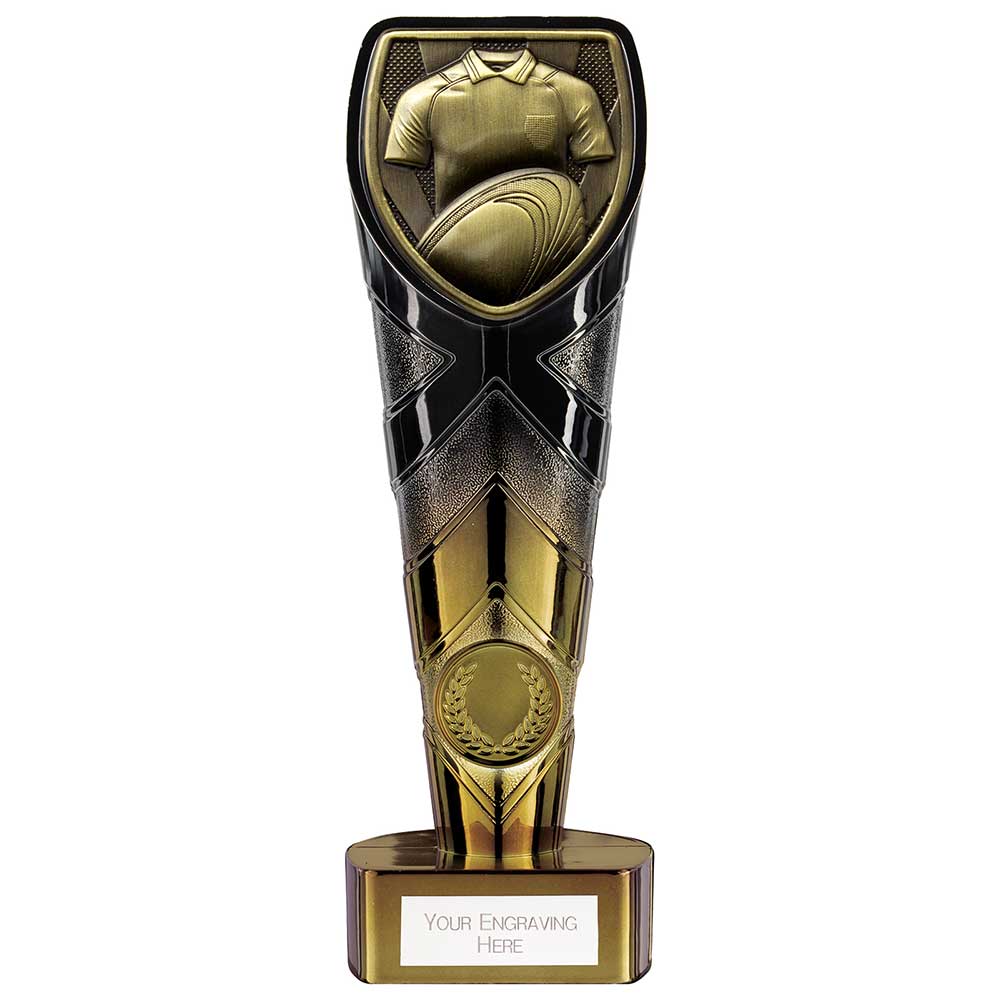 Fusion Cobra Rugby Shirt Award - Black & Gold