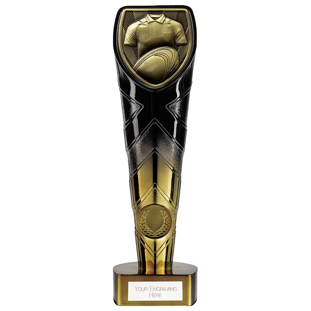 Fusion Cobra Rugby Shirt Award - Black & Gold