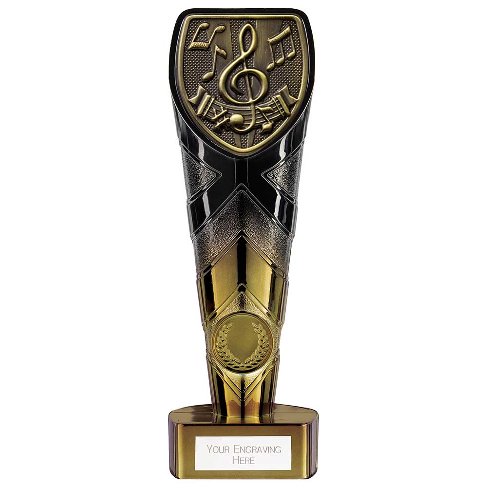 Fusion Cobra Music Award - Black & Gold