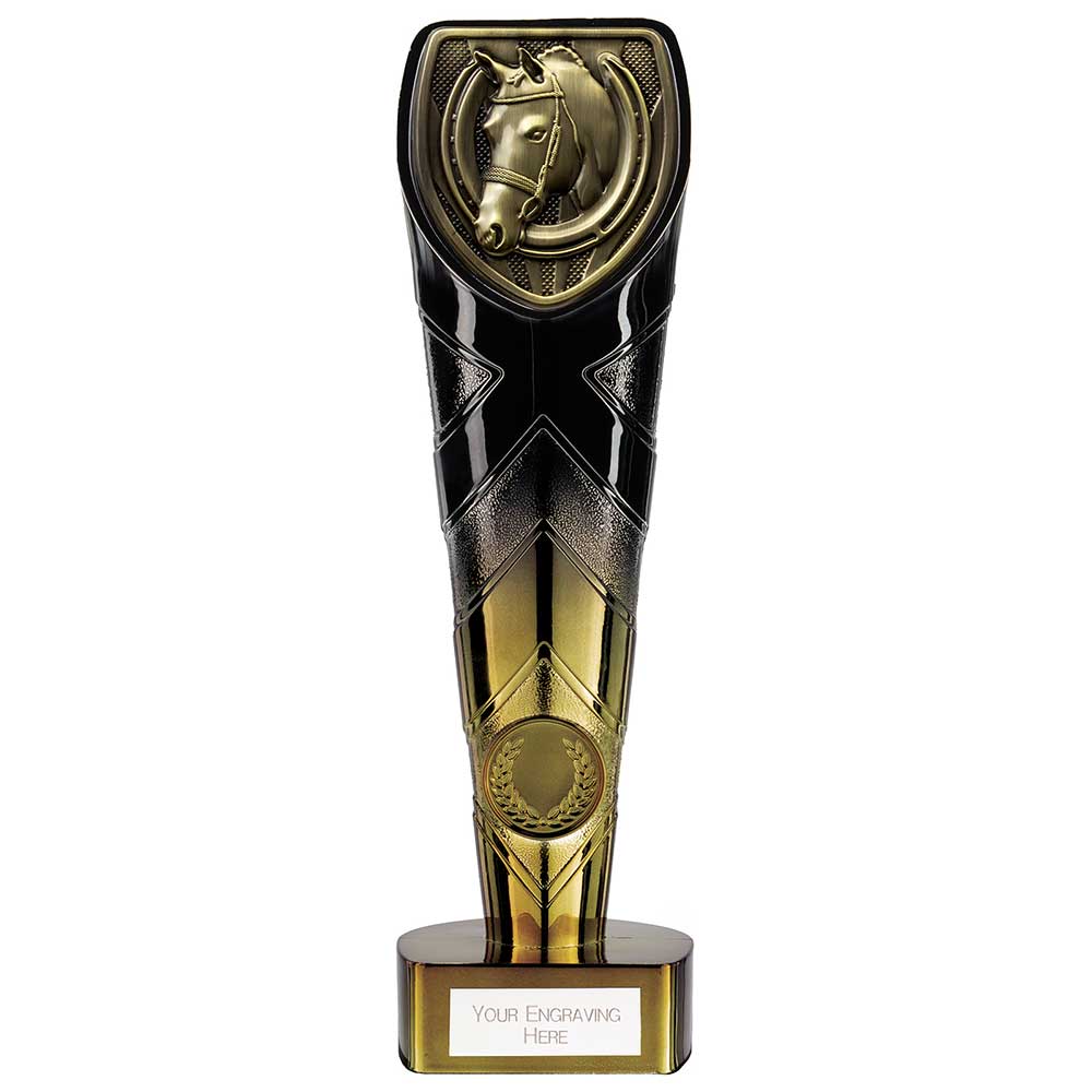 Fusion Cobra Equestrian Award - Black & Gold