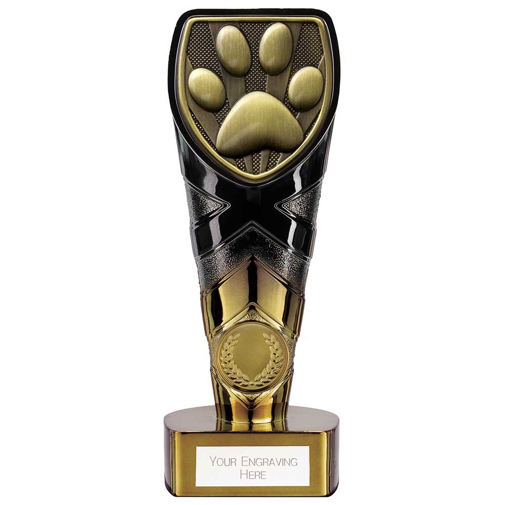 Fusion Cobra Dog Obedience Award - Black & Gold