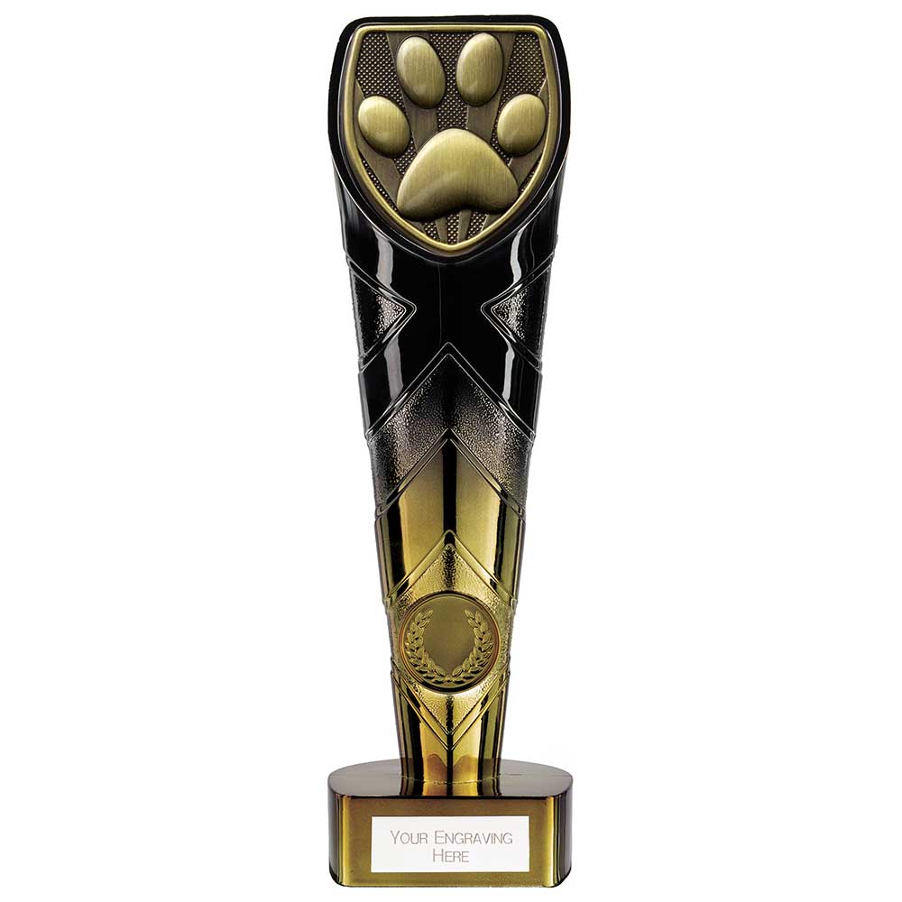 Fusion Cobra Dog Obedience Award - Black & Gold