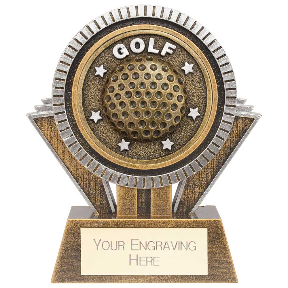 Apex Ikon Golf Award - Gold & Silver