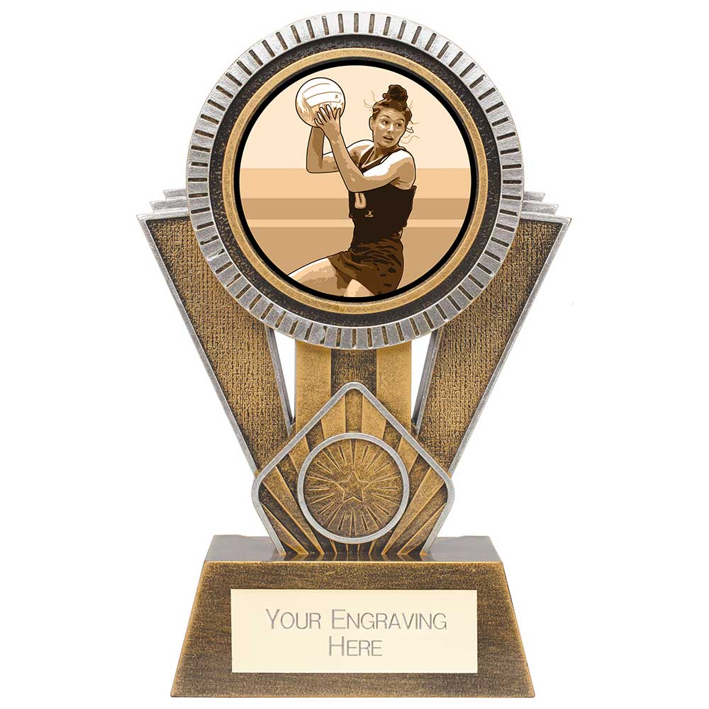 Apex Netball Award - Gold & Silver