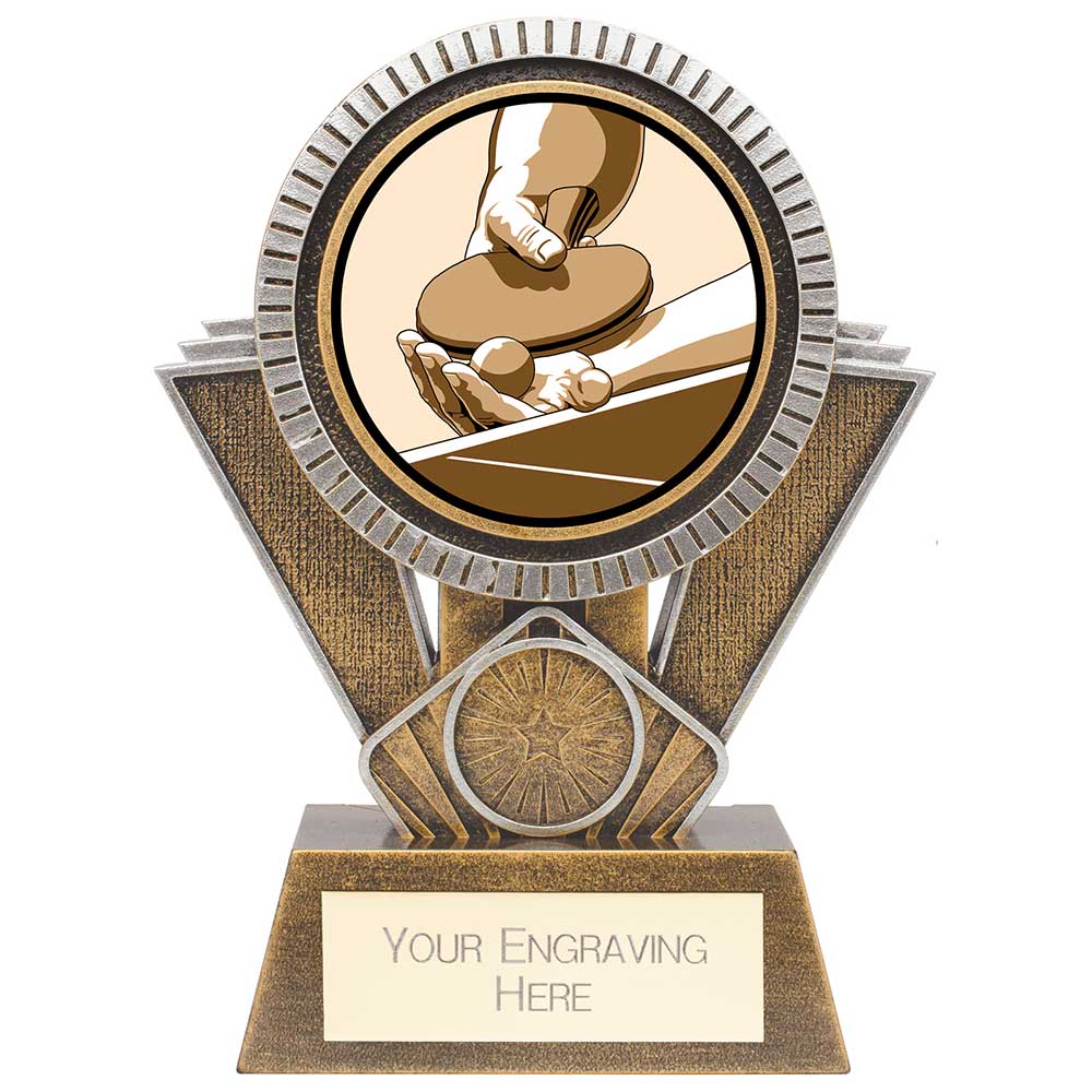 Apex Table Tennis Award - Gold & Silver