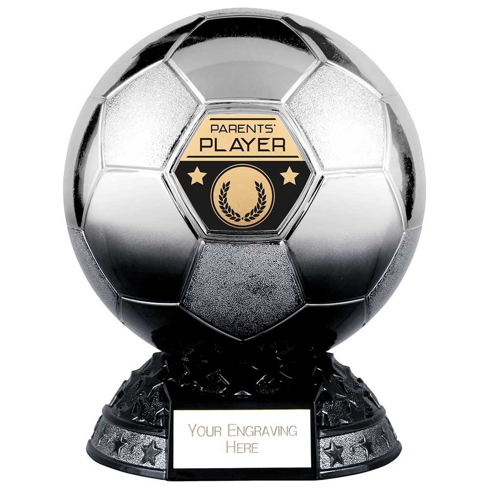 Elite Football Parents Player Award - Platinum to Black