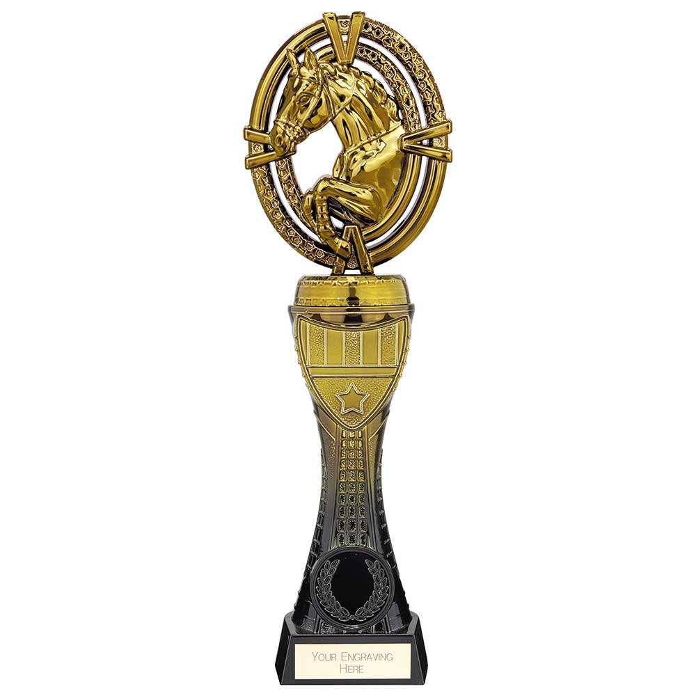 Maverick Heavyweight Equestrian Award - Black & Gold