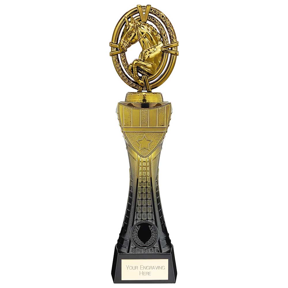 Maverick Heavyweight Equestrian Award - Black & Gold