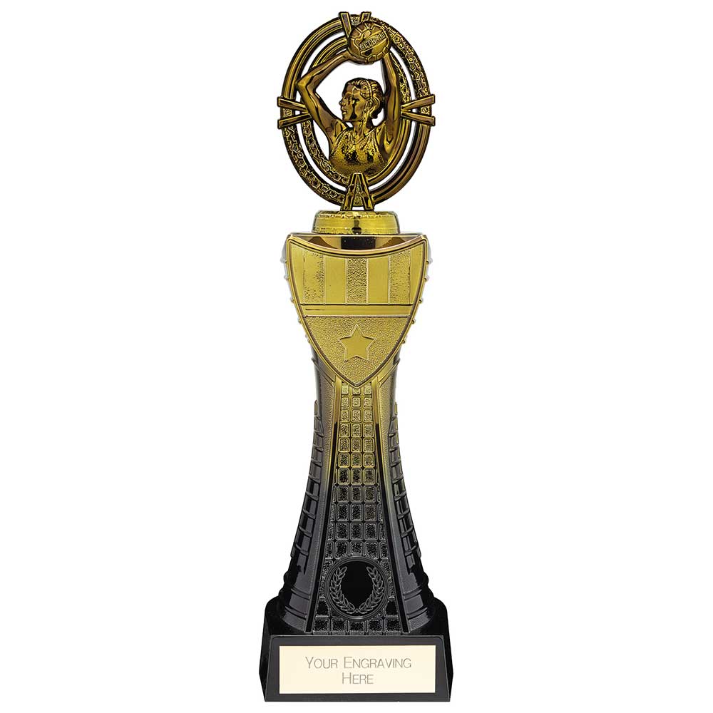 Maverick Heavyweight Netball Award - Black & Gold
