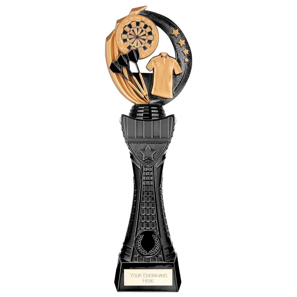 Renegade Darts Black Trophy Statue