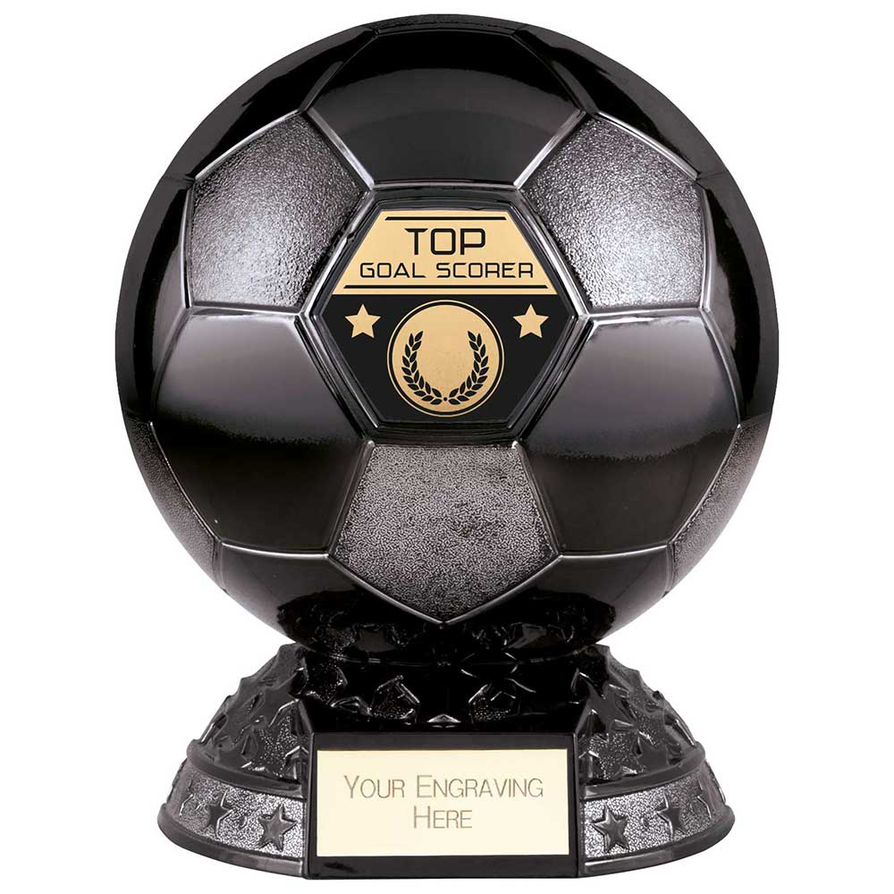 Elite Football Top Goal Scorer Award Black