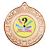 Quiz Bronze Laurel 50mm Medal