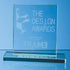 Engraved Jade Glass Rectangle Award