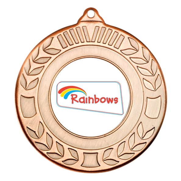 Rainbows Bronze Laurel 50mm Medal