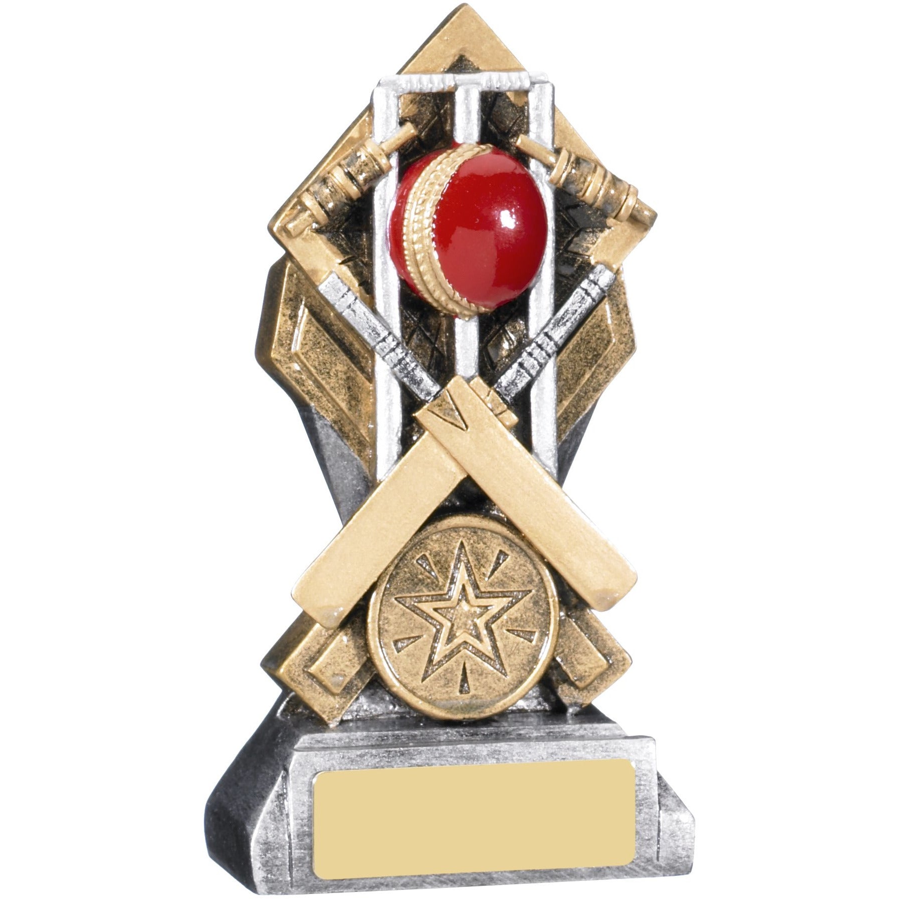 Diamond Extreme Cricket Scene Resin Award