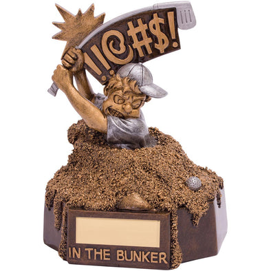 Bunker Blues Comedy Golf Award 155mm