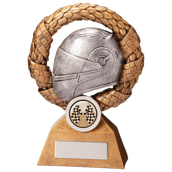 Monaco Wreath Motorsport Helmet Award 150mm