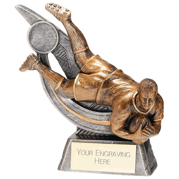 Marauder Rugby Figurine Trophy