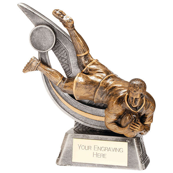 Marauder Rugby Figurine Trophy