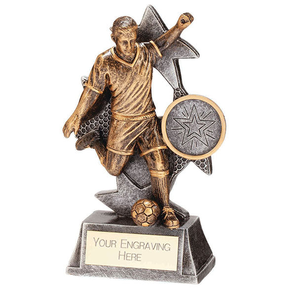 Raider Football Figurine Trophy