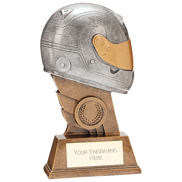 Volate Motorsport Helmet Figurine Trophy