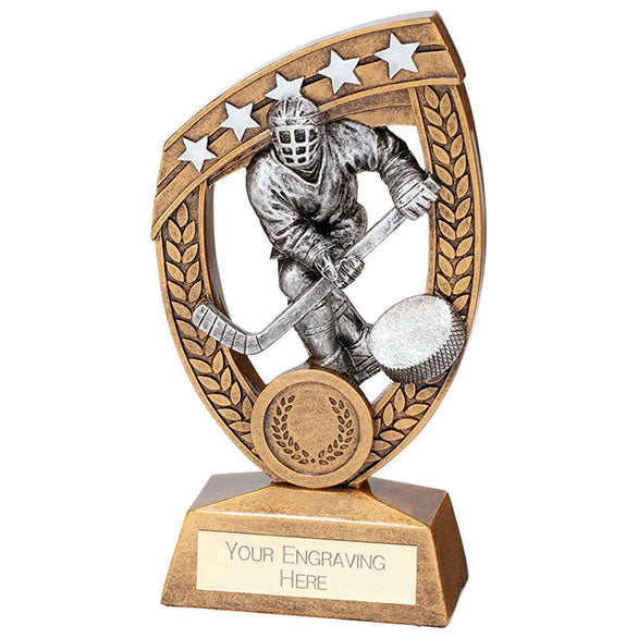 Patriot Ice Hockey Plaque Trophy
