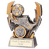 Flashbolt Football Resin Boot and Ball Award Silver